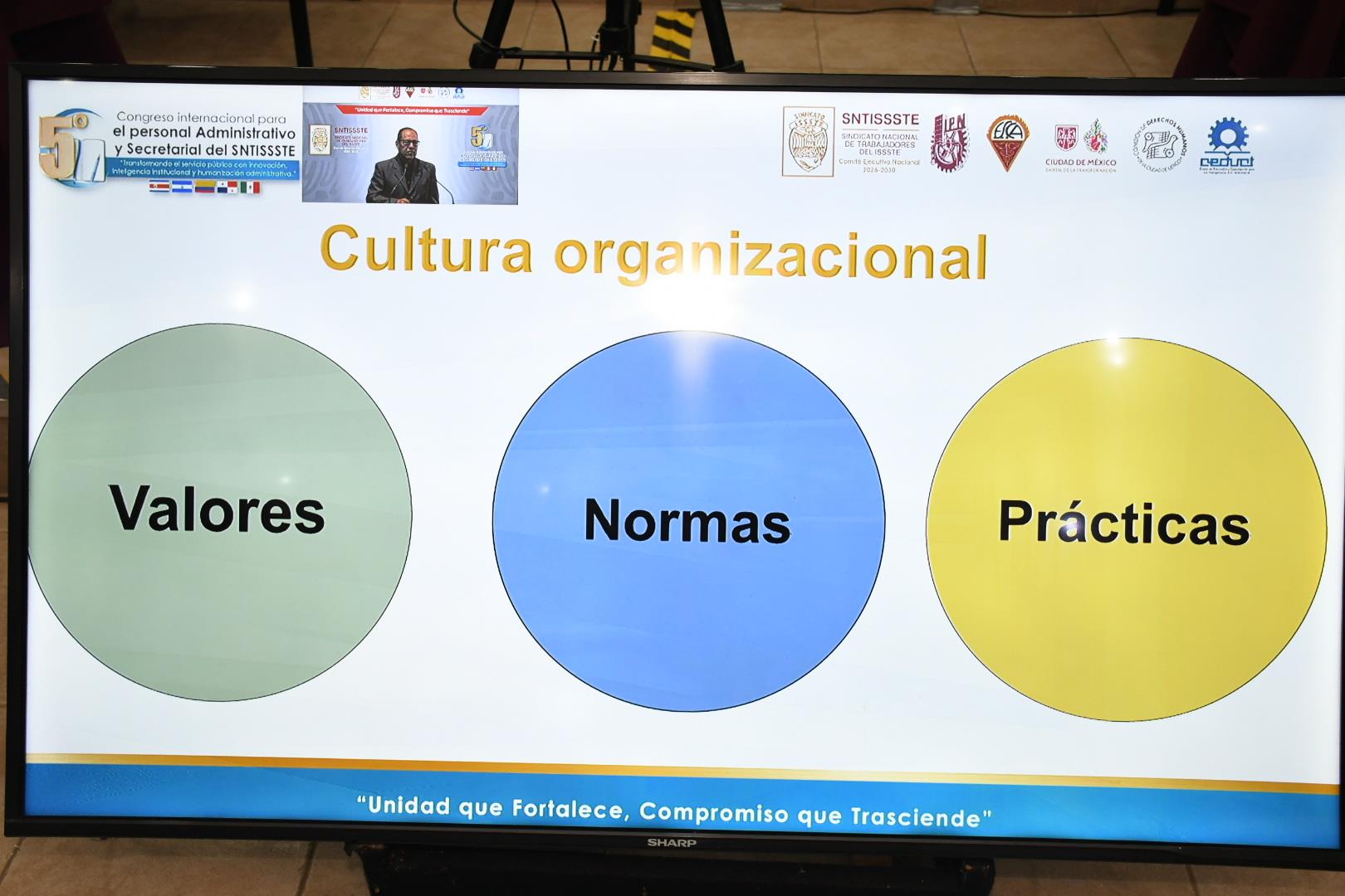 5° Congreso Internacional para Personal Administrativo y Secretarial del SNTISSSTE, Inauguración, Día 2
